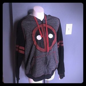 Marvel Deadpool zipper hoodie